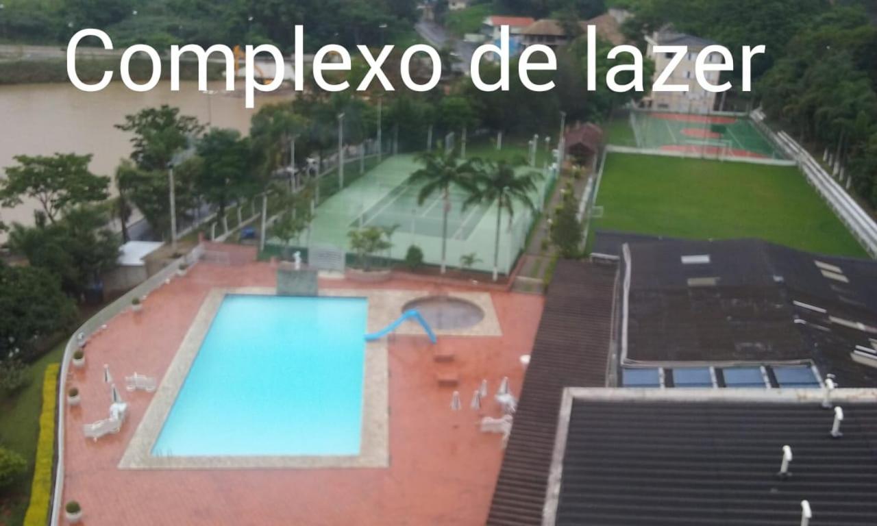 Апарт отель Flat Cavalinho Branco Com Piscina Aquecida 11M - 5 Min Da Praca Агуас-ди-Линдоя Экстерьер фото